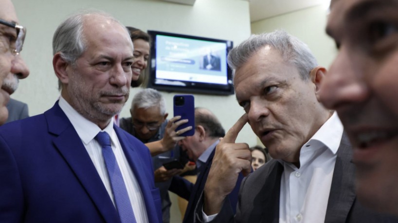 Ciro Gomes e o prefeito Sarto