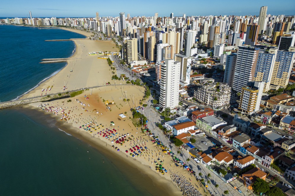 Vista área de Fortaleza(Foto: FCO FONTENELE)