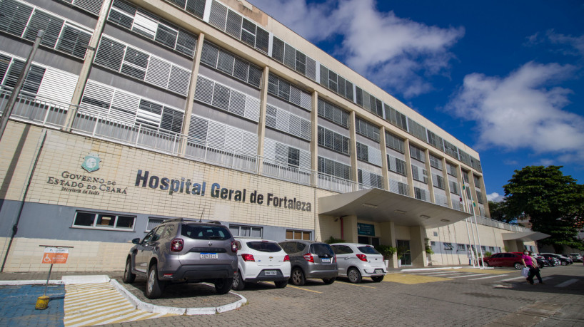 ￼HOSPITAL Geral de Fortaleza, localizado no bairro Papicu