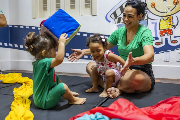 Acolhimento, à crianças e aos pais, é chave para o desenvolvimento das crianças(Foto: FCO FONTENELE)