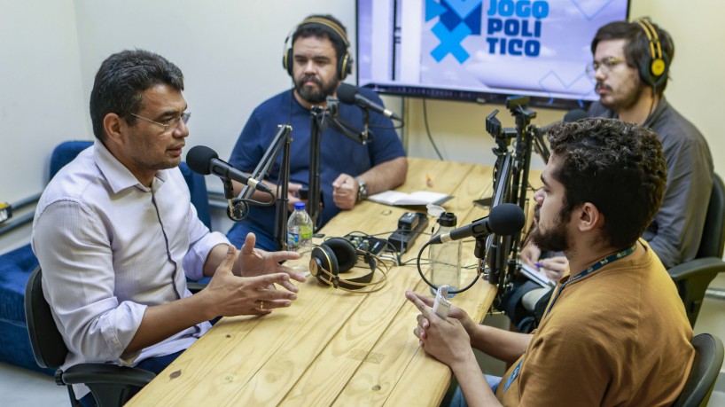 Deputado estadual Sargento Reginauro, em entrevista ao podcast Jogo Político