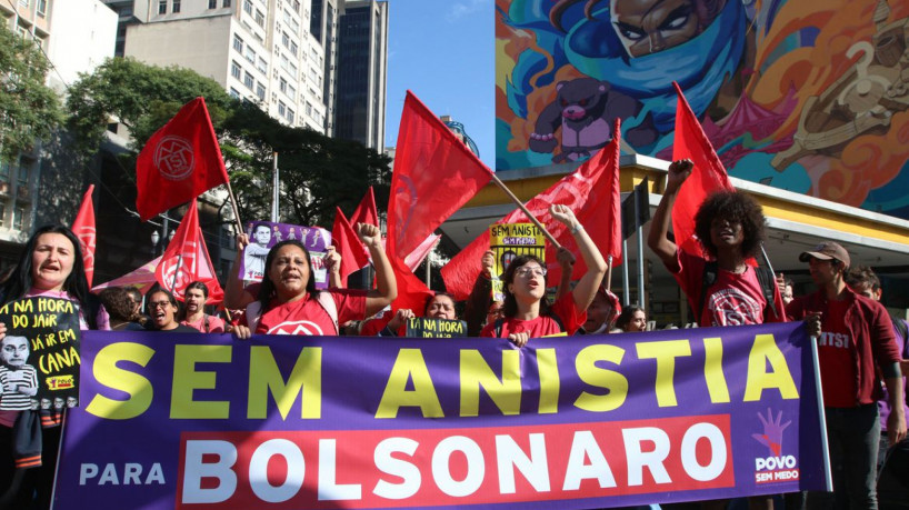 Manifestação da Frente Povo Sem Medo