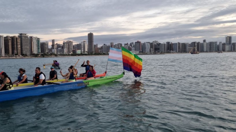 Remada LGBT acontece na praia do Náutico, neste sábado, 24