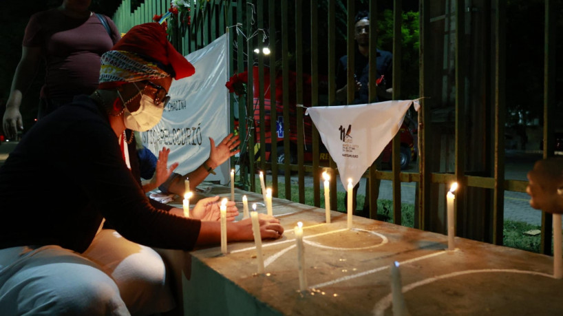 Mães do Curió fizeram vigília até a madrugada esperando sentença do primeiro julgamento de réus da chacina de 2015