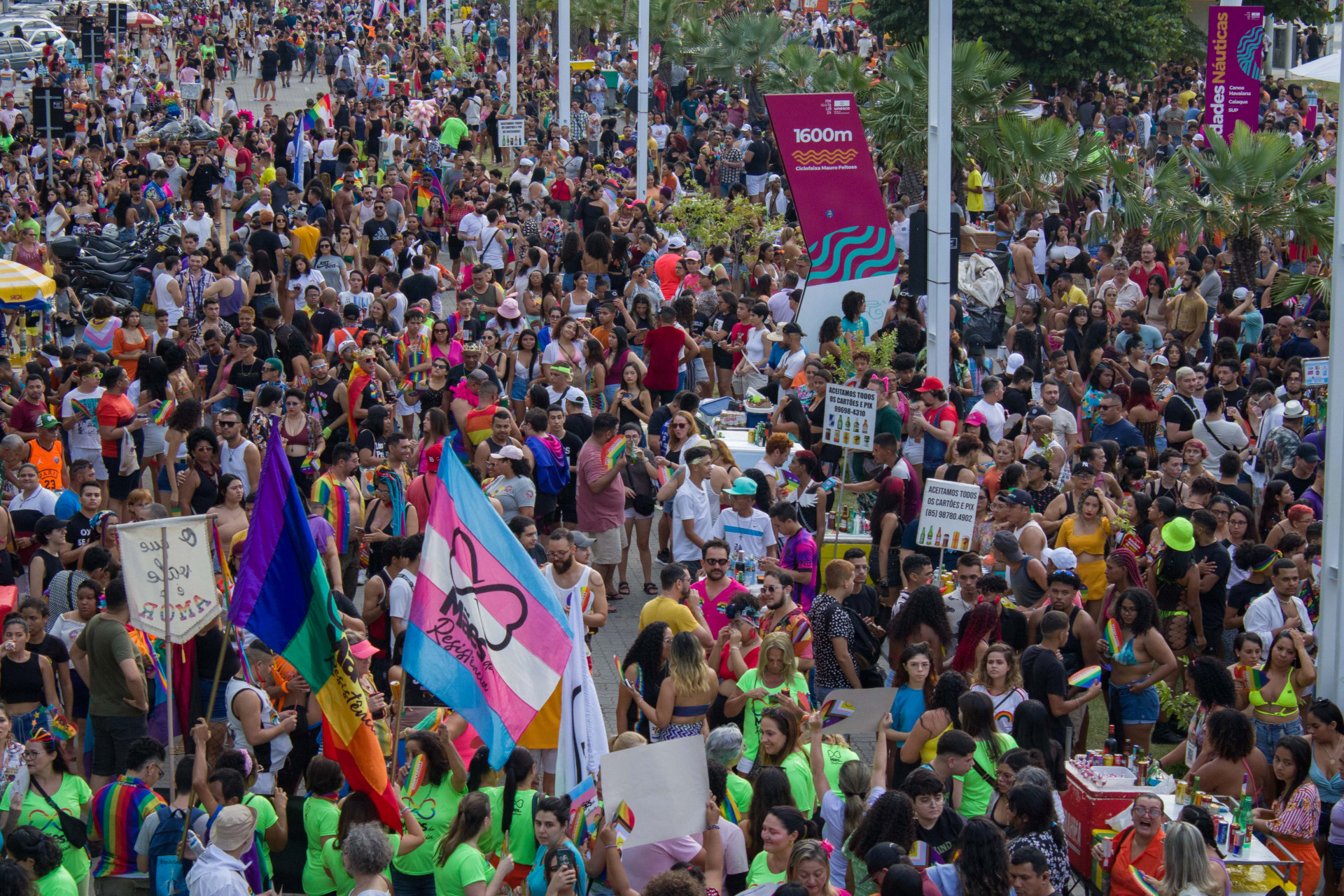 Parada pela Diversidade Sexual do Ceará recebe reforço de segurança para celebração do orgulho