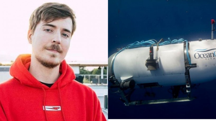 Mr. Beast revela ter negado convite para embarcar em expedição para ver destroços do Titanic