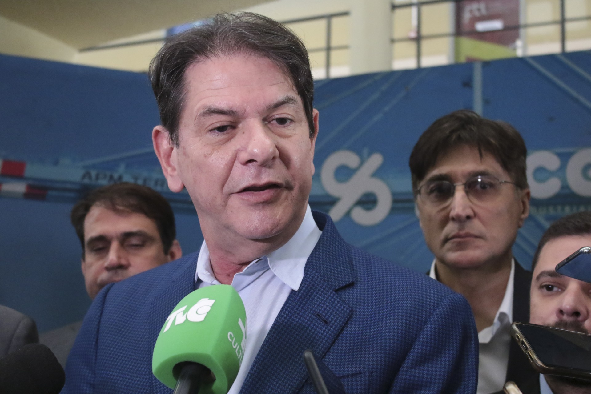 ￼ Senador Cid Gomes inicia série de reuniões no PDT (Foto: Samuel Setubal)