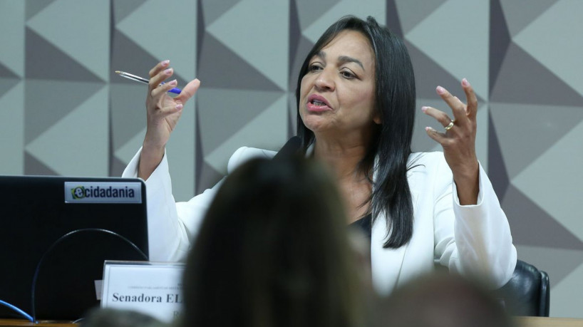 Brasília (DF) 06/06/2023 Senadora e relatora da CPMI do golpe, Eliziane Gama, leu o seu plano de trabalho ao colegiado. Foto Lula Marques/ Agência Brasil.