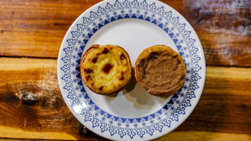 Pastéis de Belém do restaurante Tasquinha Portuguesa