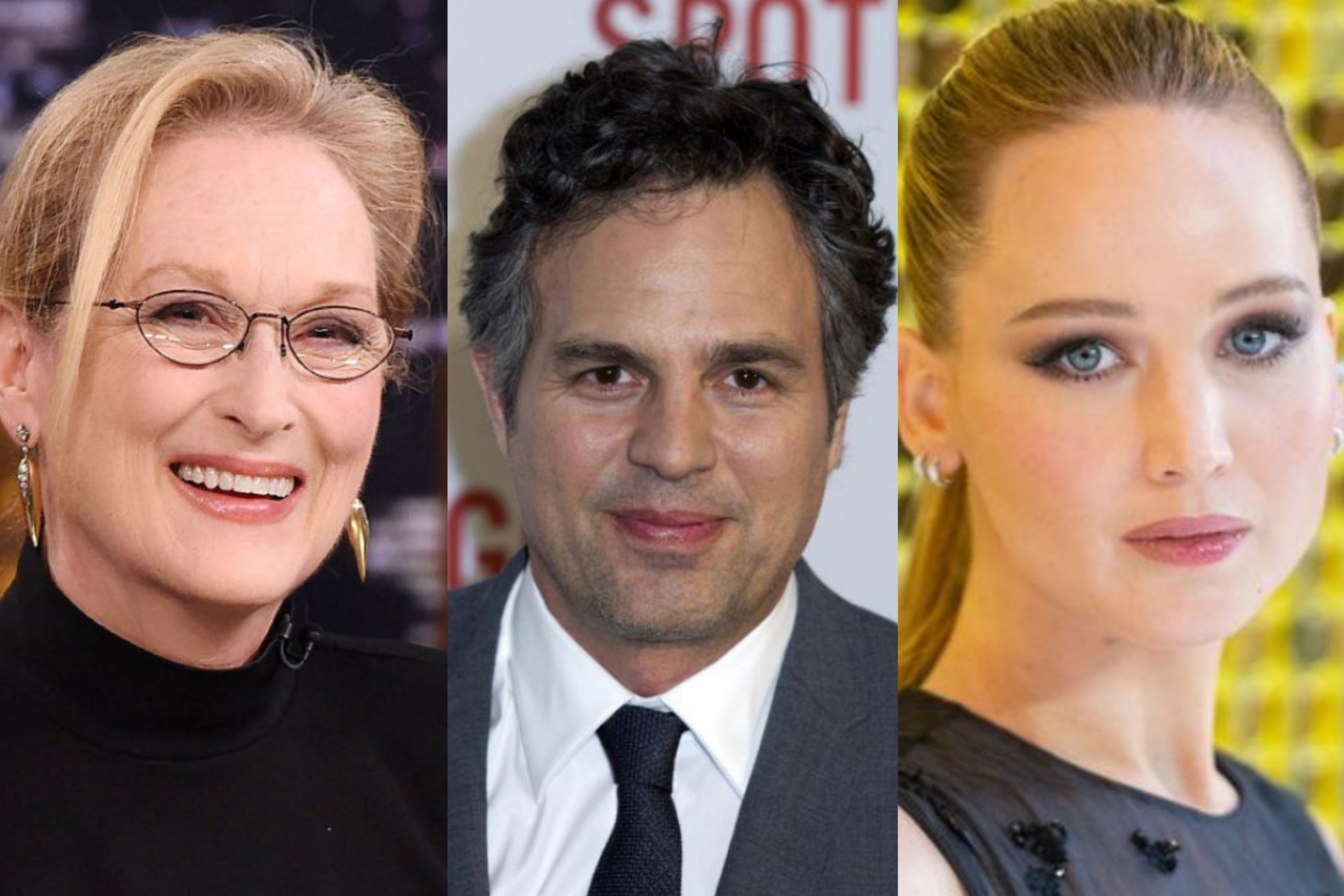 Meryl Streep, Mark Ruffalo e Jennifer Lawrence são alguns dos atores que assinaram petição em apoio à greve dos roteiristas de Hollywood