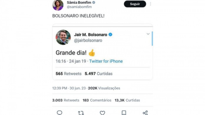 Memes: Veja reação da web com decisão que deixou Bolsonaro inelegível