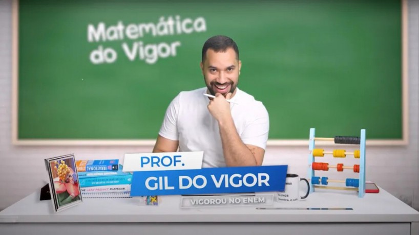 O canal "Matemática do Vigor" já acumula mais de 45 mil inscritos