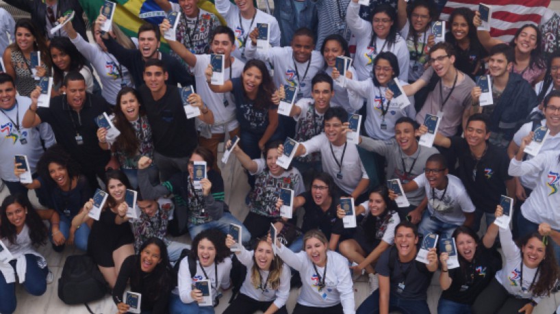 Até o momento, 798 jovens brasileiros participaram o programa