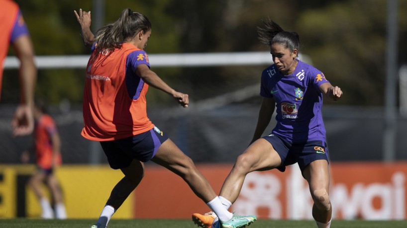 Jogadoras da seleção brasileira feminina realizaram atividades em Gold Coast. 