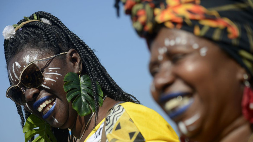 O Fórum Estadual de Mulheres Negras do Rio de Janeiro realizou pelo quinto ano consecutivo, a Marcha das Mulheres Negras, na orla de Copacabana, zona sul da capital.