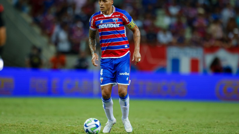 FORTALEZA-CE, BRASIL, 09-07-2023:Titi. Fortaleza x Athletico Pr. Arena Castelão. Campeonato Brasileiro serie A.  (Foto: Aurelio Alves/O Povo)