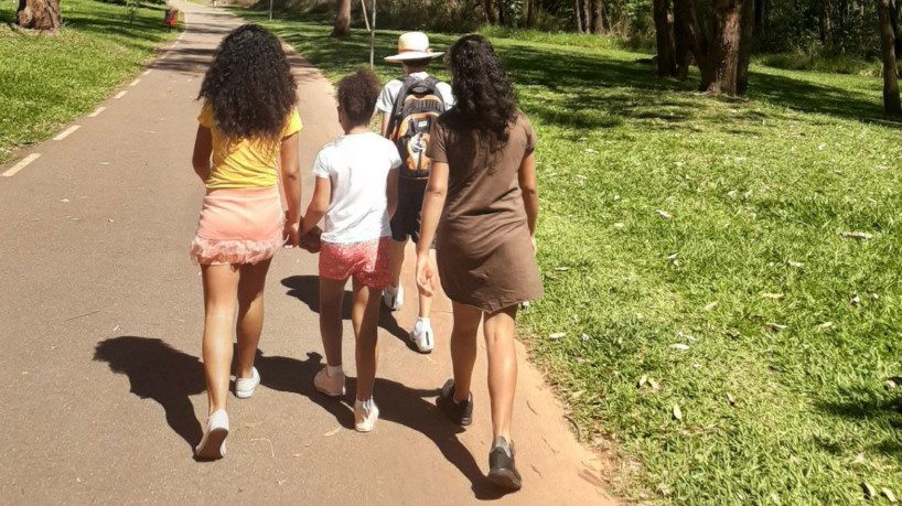 Brasília (DF) - Dia Nacional da Adoção, comemorado hoje. - Famílias encontram caminhos para adotar irmãos biológicos. - Família da Lilian - Foto: Arquivo Pessoal