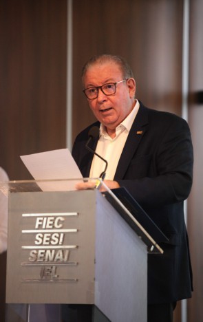 Ricardo Cavalcante, presidente da Fiec(Foto: FÁBIO LIMA)