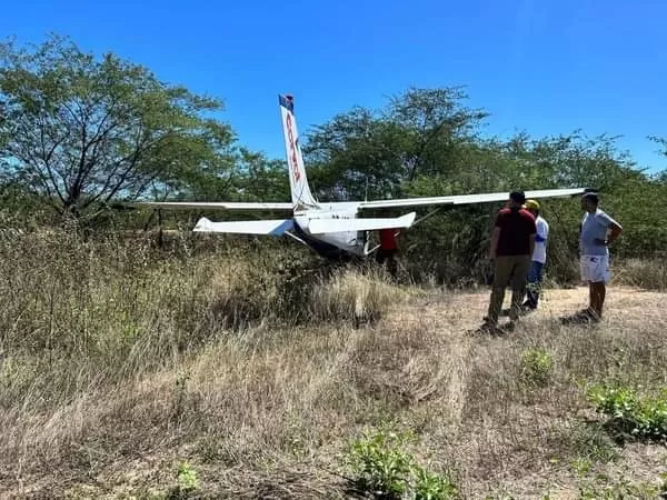 Aeronave pousou em propriedade rural às margens da CE 138