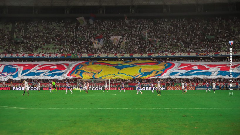 Torcida do Fortaleza em jogo da Série A