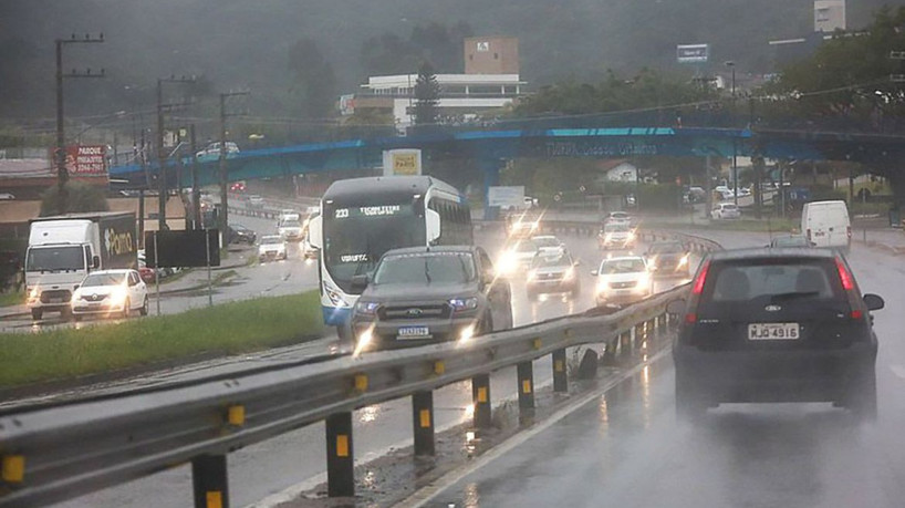 Chuvas em Santa Catarina – Estradas do Meio Oeste estão interditadas devido às fortes chuvas que assolam a região. Foto: Julio Cavalheiro/Arquivo Secom