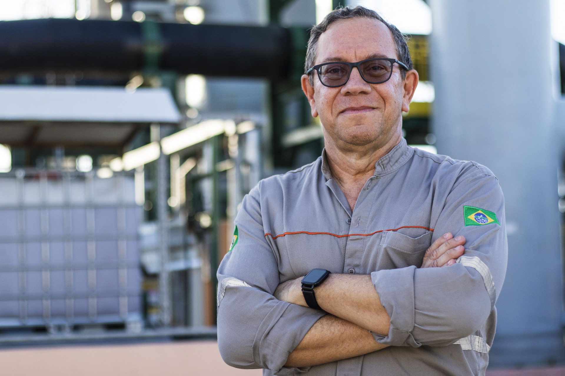 Thales Motta, diretor da usina de biometano GNR Fortaleza (Foto: FERNANDA BARROS)