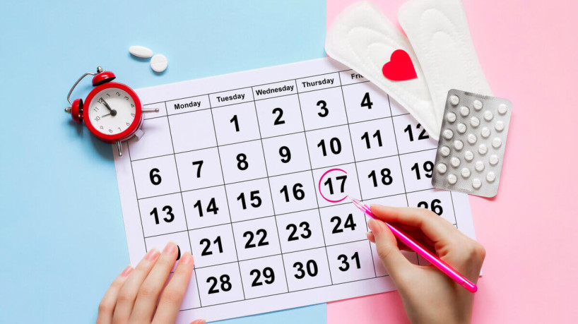 Calendário menstrual