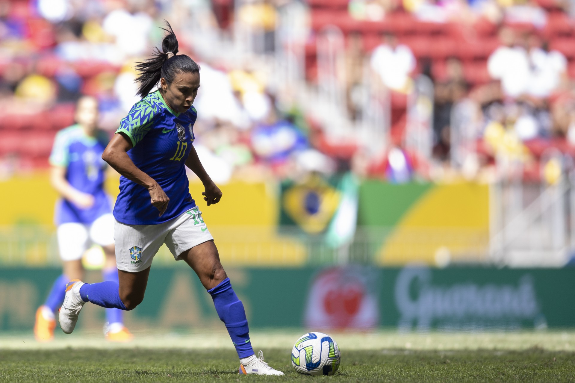 Marta disputará 
última Copa pelo Brasil (Foto: Thais Magalhães/CBF)