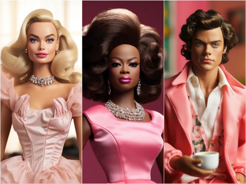 Pink Rose e Arte: BARBIE PALMEREIRENSE