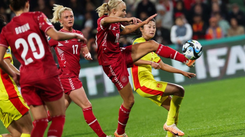 Jogo entre Dinamarca e China, pela Copa do Mundo Feminina 