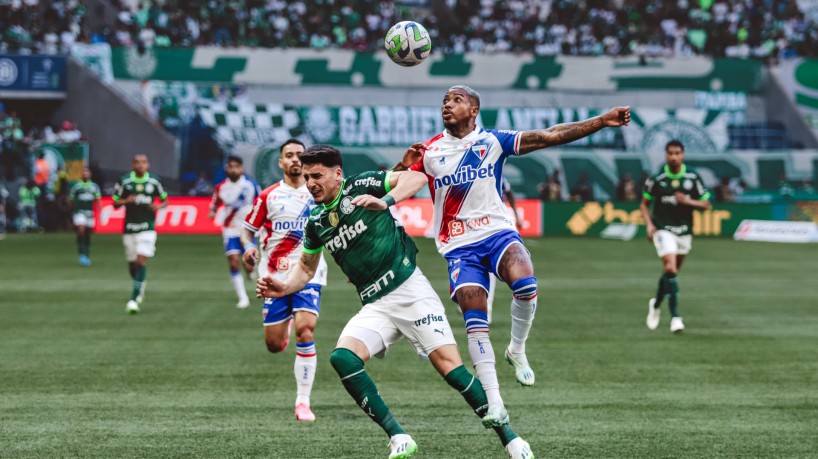 Fortaleza enfrentou o Palmeiras no Allianz Parque pela Série A