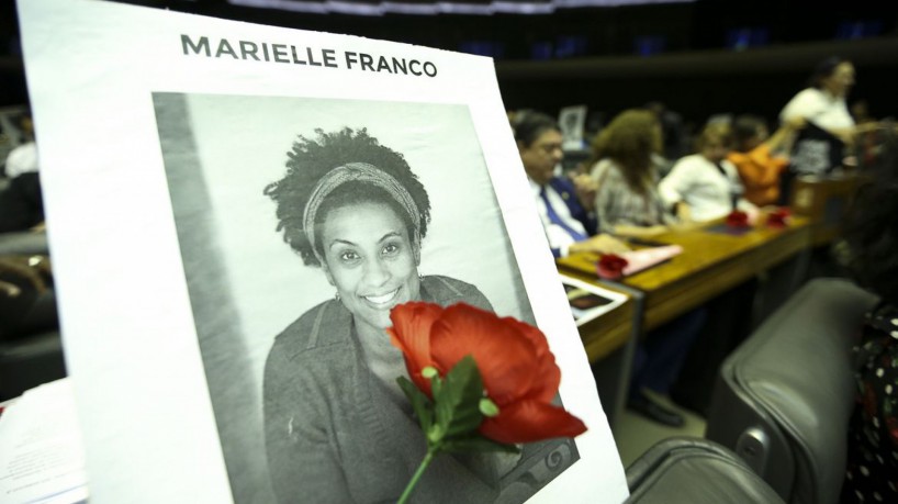 ￼ Homenagem a vereadora Marielle Franco e ao motorista Anderson Gomes