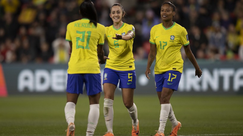 Conjunto Feminino Brasil Copa do Mundo Seleção Brasileira Short