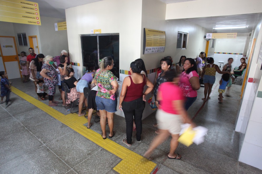 Telessaúde pode ajudar a diminuir as grandes filas em unidades de Saúde(Foto: FÁBIO LIMA)