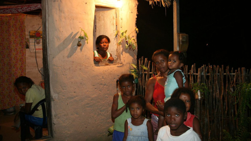 Alcântara (MA) - Junho de 2009 - Moradores da Comunidade Quilombola Itamatatiua, em Alcântara, Maranhão. Foto: Divulgação/Ministério de Minas e Energia