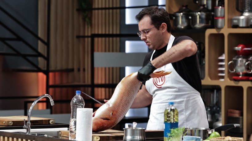 Leo Giglio chegou ao Top 10 
do programa MasterChef Brasil