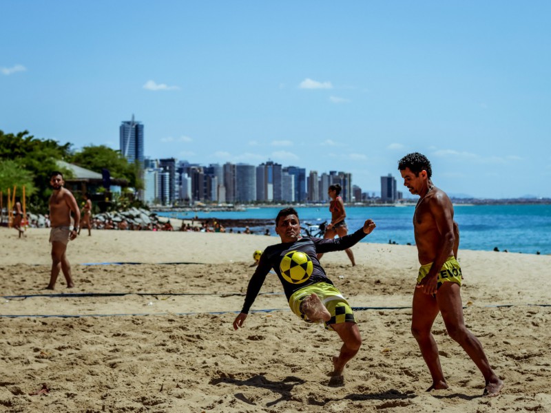 Bola na areia: futevôlei cresce no Ceará, reportagens-especiais