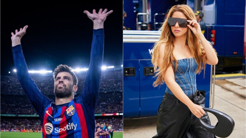 Piqué se irrita com fãs de Shakira em evento