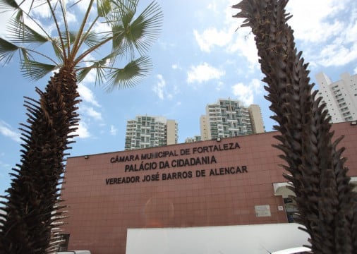 Fachada da Câmara Municipal de Fortaleza