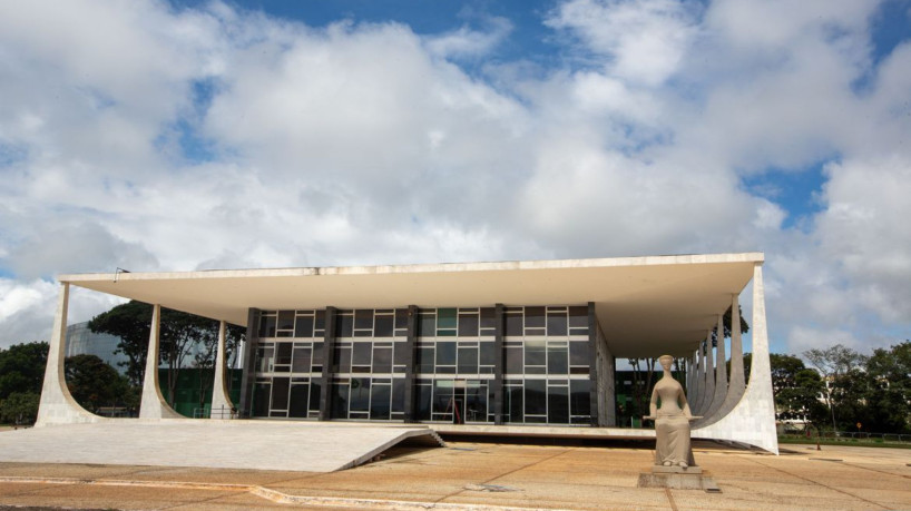 Brasília (DF) 11/04/2023 Fachada do palácio do Supremo Tribunal Federal (STF) Foto: Fabio Rodrigues-Pozzebom/ Agência Brasil