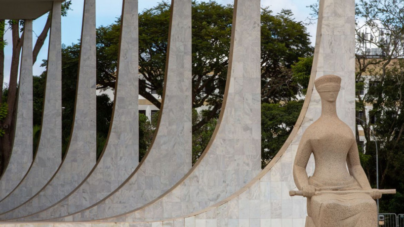 Fachada do palácio do Supremo Tribunal Federal (STF)