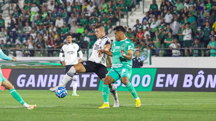 Guilherme Bissoli, do Ceará, em partida contra o Guarani