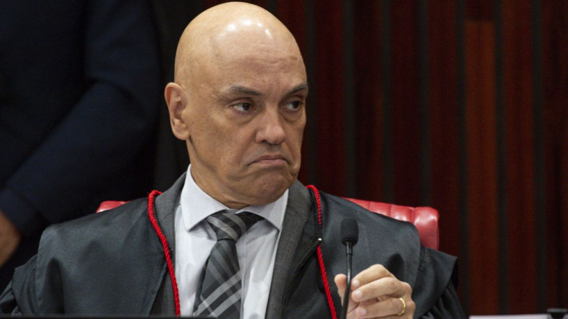 O presidente do TSE, Alexandre de Moraes, ministro do STF