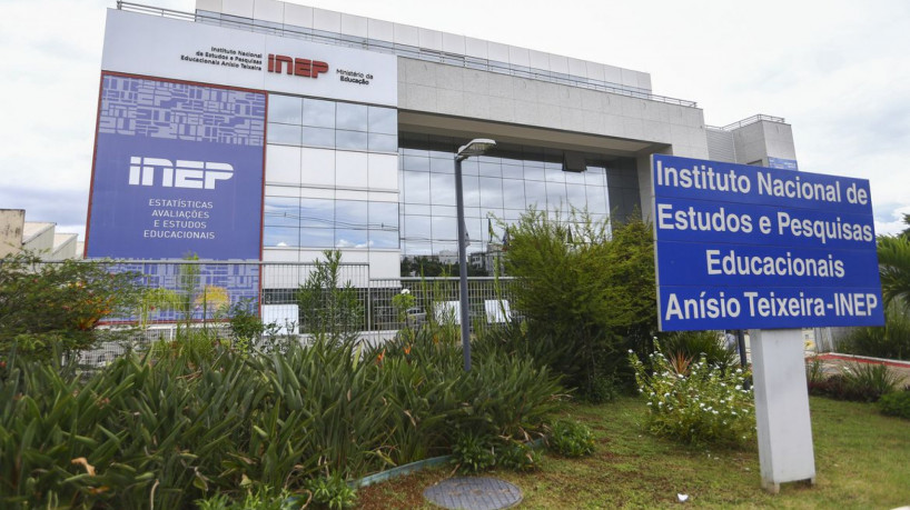 Edifício sede do Instituto Nacional de Estudos e Pesquisas Educacionais Anísio Teixeira (INEP).