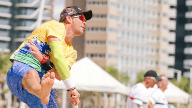 Rodrigão Ramalho conquista título mundial de Beach Tennis na categoria simples em Fortaleza