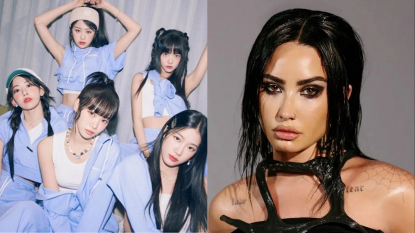 Música do grupo de k-pop Le Sserafim ganha nova versão com parceria de Demi Lovato