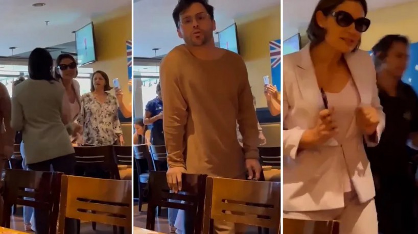 Michelle Bolsonaro discute com cliente de restaurante que a abordou sobre paradeiro das joias