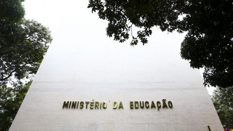 Brasília (DF), 10/04/2023 - Fachada do ministério da Educação.