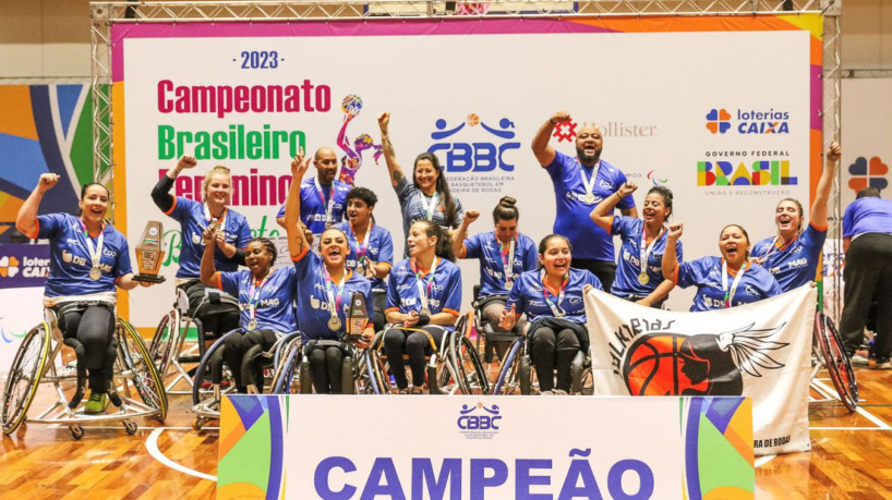 APP conquista Brasileiro feminino de basquete em cadeira de rodas