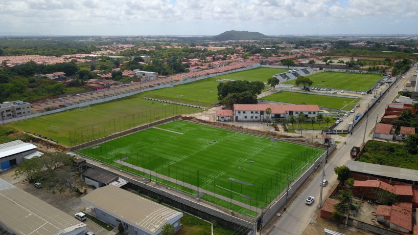 Cidade Vozão, localizada em Itaitinga (CE), é o CT da base do Ceará Sporting Club